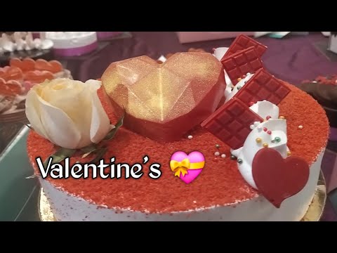 💞Valentines special cake #love #valentinesday #cake #valentine #valentinesdaygift @bhupendra07