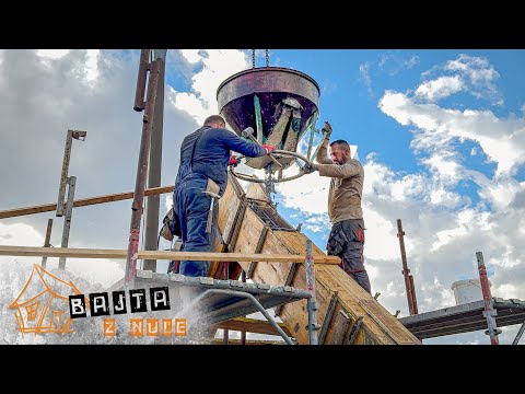 BAJTA Z NULE - Betoniranje špic (10. del)