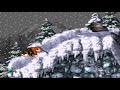 Donkey Kong Country: Level 20: Snow Barrel Blast