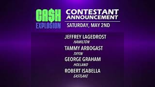 Contestant Announcement - March 14, 2026 (5/2/26)