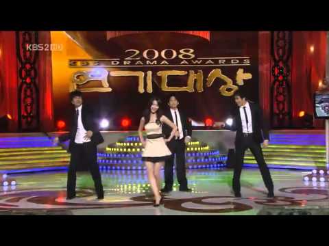 YoonA Dances Honey   KBS Drama Awards