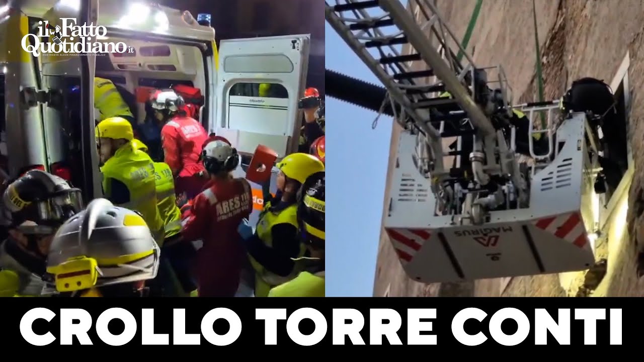 Non ce l’ha fatta l’operaio rimasto sotto le macerie della Torre dei Conti a Roma