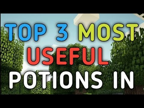 TOP 3 MOST USEFUL POTIONS IN MINECRAFT😎😎😀 || OVERPOWERED POTIONS || MINECRAFT HIND