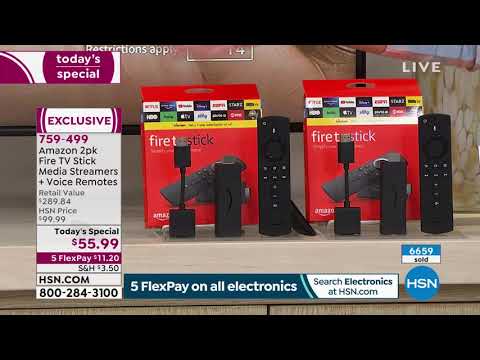 HSN | Electronic Connection featuring Amazon 03.29.2021 - 12 PM