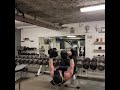 flyes with 30kgs dumbbells, 12 reps 3 sets with legs up