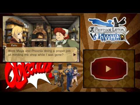 Prof. Layton vs. Phoenix Wright: Ace Attorney pt26 - Puzzling Pastries