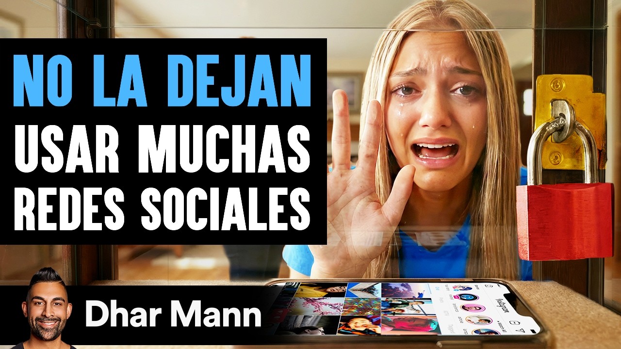 No La Dejan Usar Muchas Redes Sociales | Dhar Mann Studios
