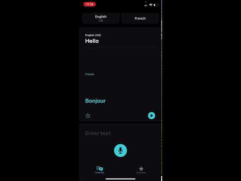 Select Translate option