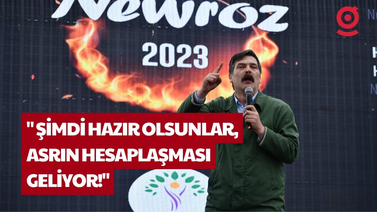 Erkan Baş İzmir'den Erdoğana meydan okudu: "Şimdi hazır olsunlar, asrın hesaplaşması geliyor!"