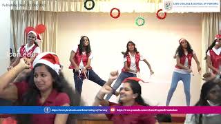 Christmas 2021 dance by 4th yr students of LCON