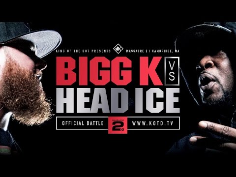 KOTD - Rap Battle - Bigg K vs Head I.C.E. | #MASS2