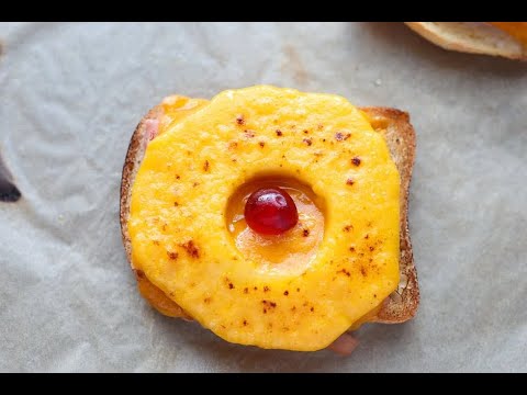 Toast Hawaii Rezept Video - How To Prepare the Famous Toast Hawaii from Germany - Chef´s Recipe