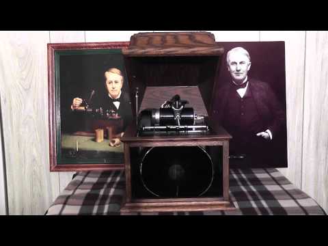 Edison blue amberol cylinder 4134 - Our Director's March by Conway's Band