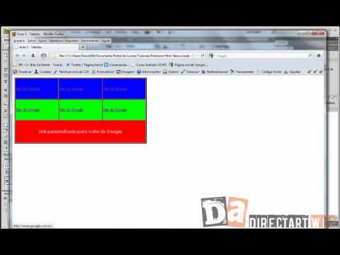 Tutorial HTML - Completo - Aula 3 de 4
