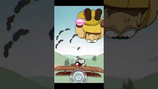 Cuphead walkthrough DLC ep30 Doggone Dogfight #challenge #shorts @gaming @Cupheadshorts