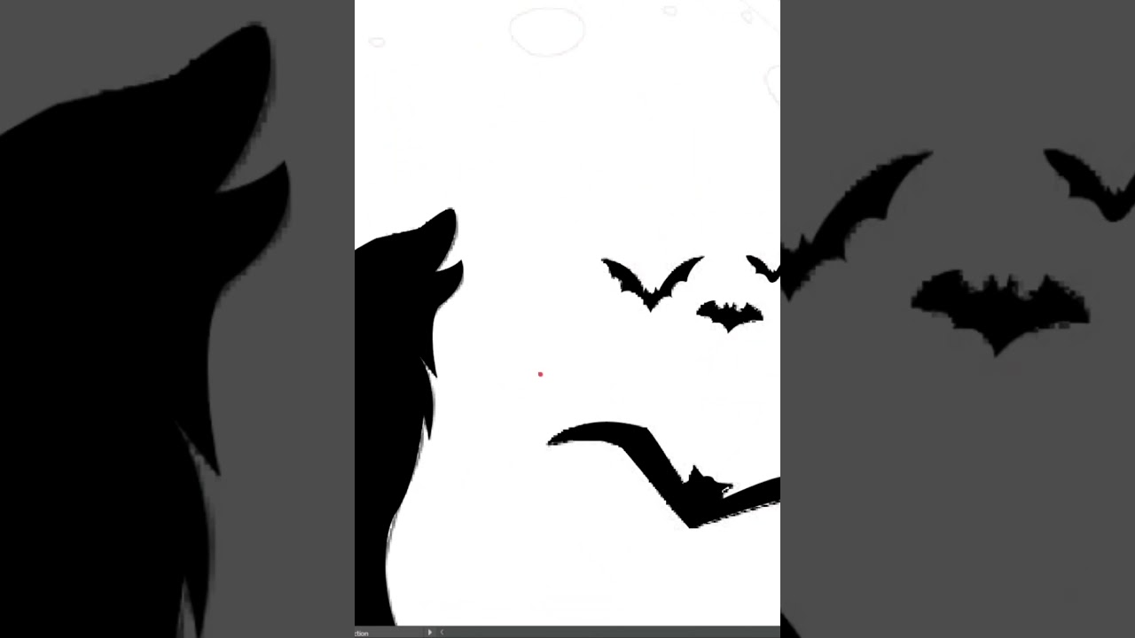 Vector Art Wolf Illustration Adobe Illustrator #shorts