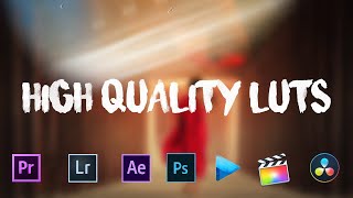 FREE High quality luts pack
