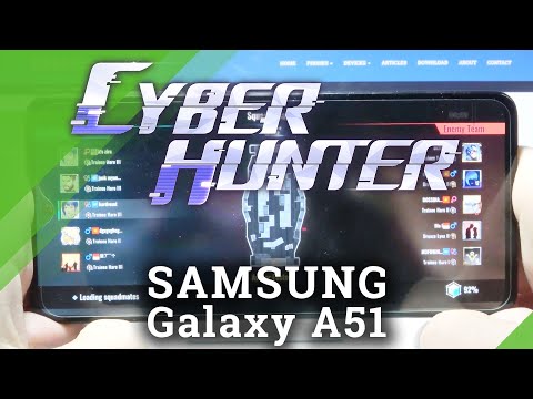 Test Cyber Hunter Gameplay on SAMSUNG Galaxy A51 – High Graphics Checkup