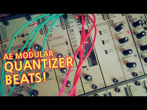 AE Modular QUANTIZER - Rhythm Generator Demo #TTNM