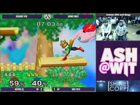Michael (Puff) vs GHQ | Kels (Fox) - ASH@WIT #90 Melee Grand Finals