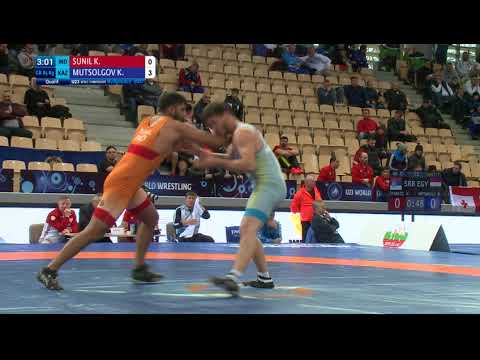 Qual. GR - 85 kg: K. MUTSOLGOV (KAZ) df. K. SUNIL (IND) by VPO, 5-0