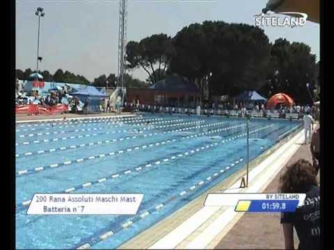 Serie 7 dei 200 Rana  Assoluti Maschi Master - 12 MEMORIAL ANDREA BETTIOL