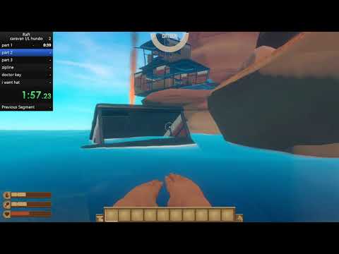 Raft Speedrun Caravan Town I/L 100% 4:52