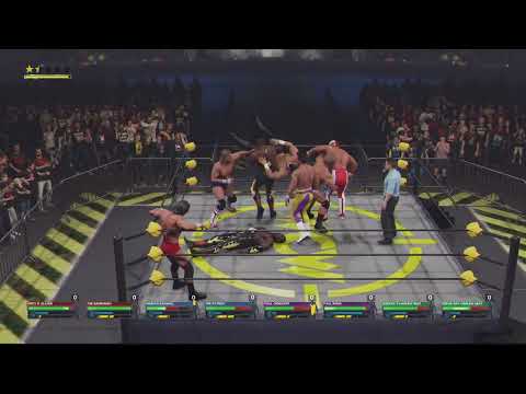 Harlem Heat vs. Stars & Stripes vs. Pretty Wonderful vs. The Barbarian & Slater - WCW 1994