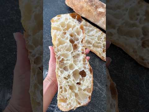 The only #ciabatta #recipe you need. Details in description 💗