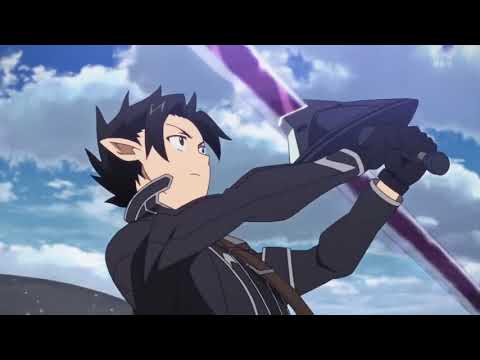 Sword Art Online Kirito vs General Eugene Eng Sub
