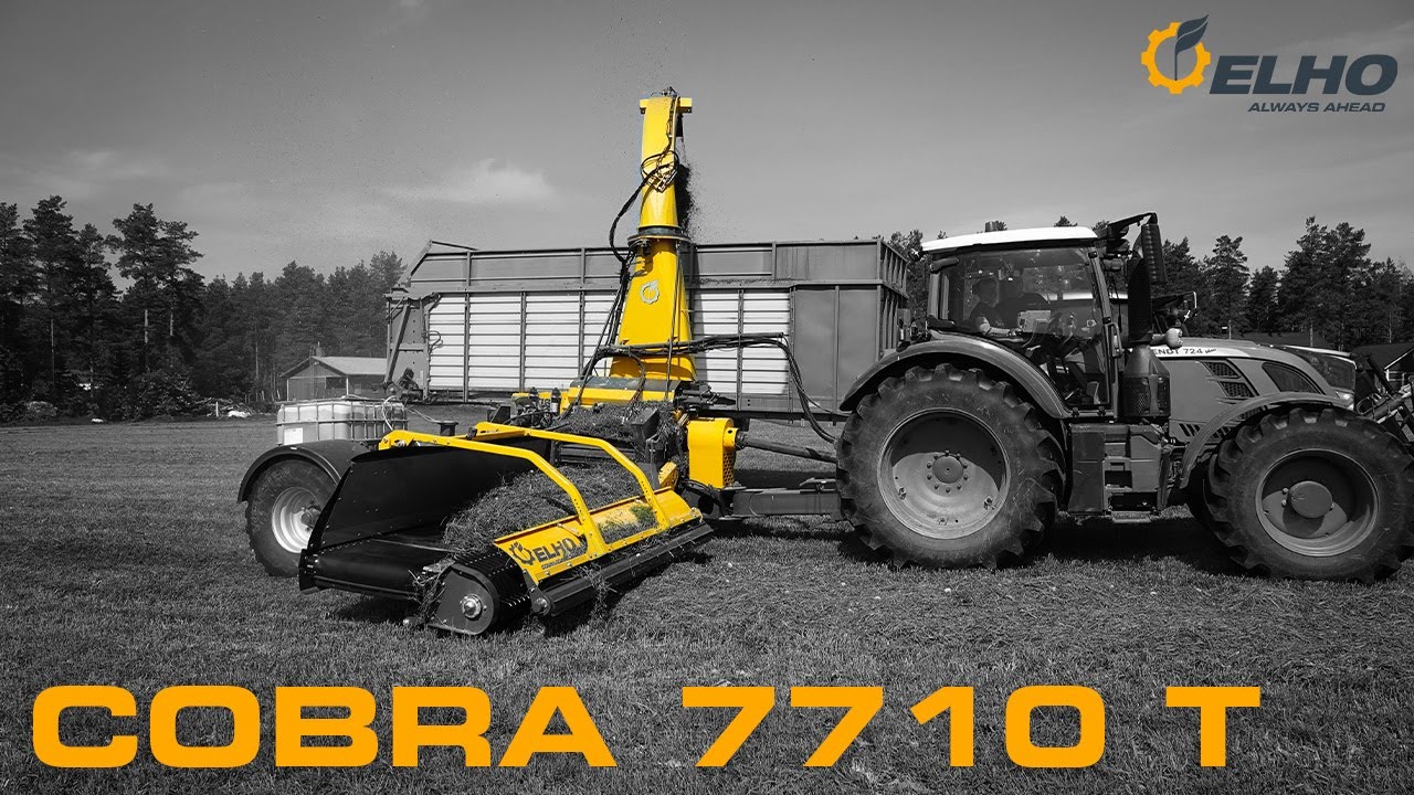 ELHO Cobra 7710 vučeni sakupljač i silažni stroj