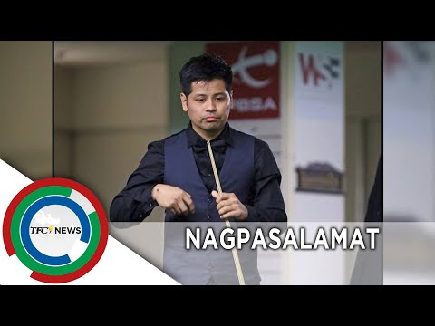 Alvin Barbero bigong umabante sa World Snooker Federation Championship | TFC News England