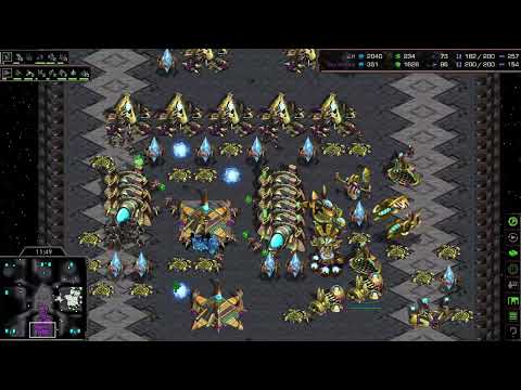 ULTASERIES Part 4 - KOKANEE vs J.H Starcraft Casty Cast - 1 Game of 13 - Good Games - GeeGee!!