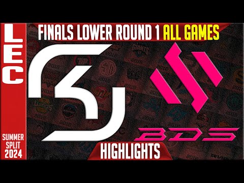 SK vs BDS Highlights ALL GAMES | LEC Season Finals 2024 Lower Round 1 | SK Gaming vs Team BDS