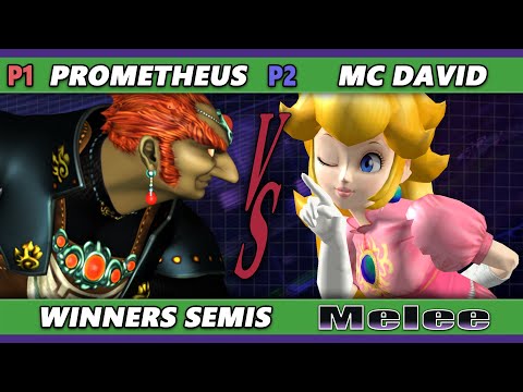 S@X 454 Winners Semis - Prometheus (Ganondorf) Vs. MC David (Peach) Smash Melee - SSBM