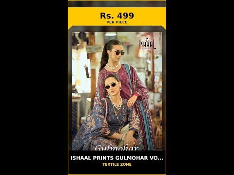 Ishaal Prints Gulmohar Vol 40 – product video thumbnail