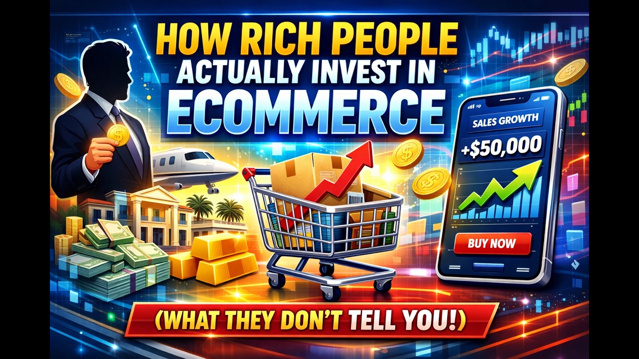 How The Wealthy Actually Invest in Ecommerce (What They Don't Tell You)