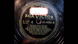 PENNIES FROM HEAVEN Live by Louis Armstrong and Jack Teagarden 1947