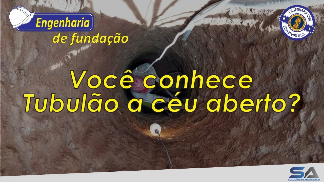 Você conhece Tubulão a céu aberto?