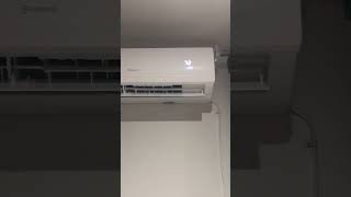Mini split Aurus how to change degrees Celsius to Fahrenheit