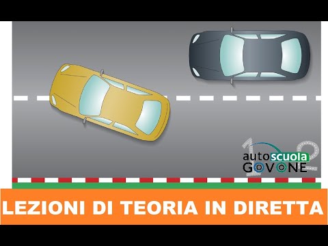 Il sorpasso (Parte 2) - LEZIONI DI TEORIA IN DIRETTA