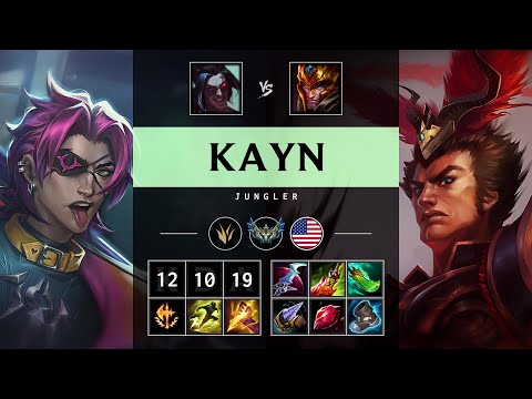 Kayn Jungle vs Jarvan IV - NA Challenger Patch 25.13