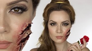 Beauty And The Beast - Disney Belle MakeUp | Fancy Dress Halloween SFX | Shonagh Scott