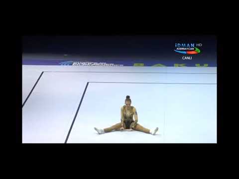 ARATHYMOU Evgenia (GRE) - JUNIORS IW Aerobic Gymnastics European Championships 2019