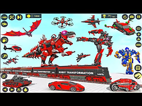 How to Make Flying Car Transform Robot Games: Multi Robot Games is A Robot - Android Gameplay