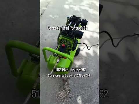 Ferretería el Portugués a Camagüey haciendo entrega de 2 Compresor a un gran cliente y amigo