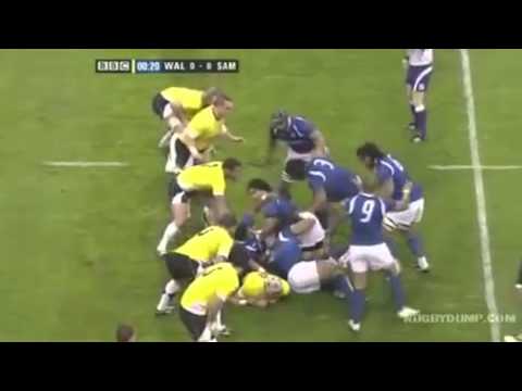 Henry Tuilagi gets smashed
