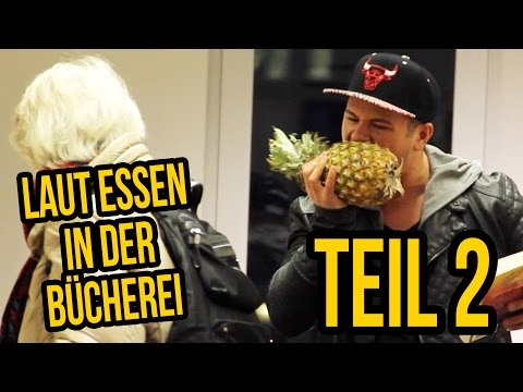 Laut essen in der Bibliothek! Teil 2