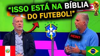 PERUANOS IMPRESSIONADOS COM MANO MENEZES? TÉCNICO DA SELEÇÃO DOS VIZINHOS CITOU BRASIL DE 94 E 2002!