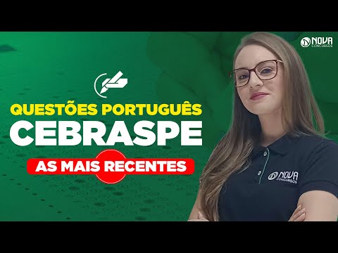 Questões Língua Portuguesa para Cebraspe: As mais recentes